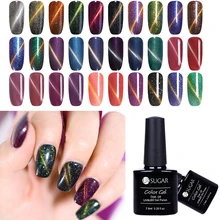 Ur Sugar Хамелеон звёздный голографический блеск с блестками магнитный гель-лазер лак Гель-лак для ногтей впитывающийся УФ-Гель-лак