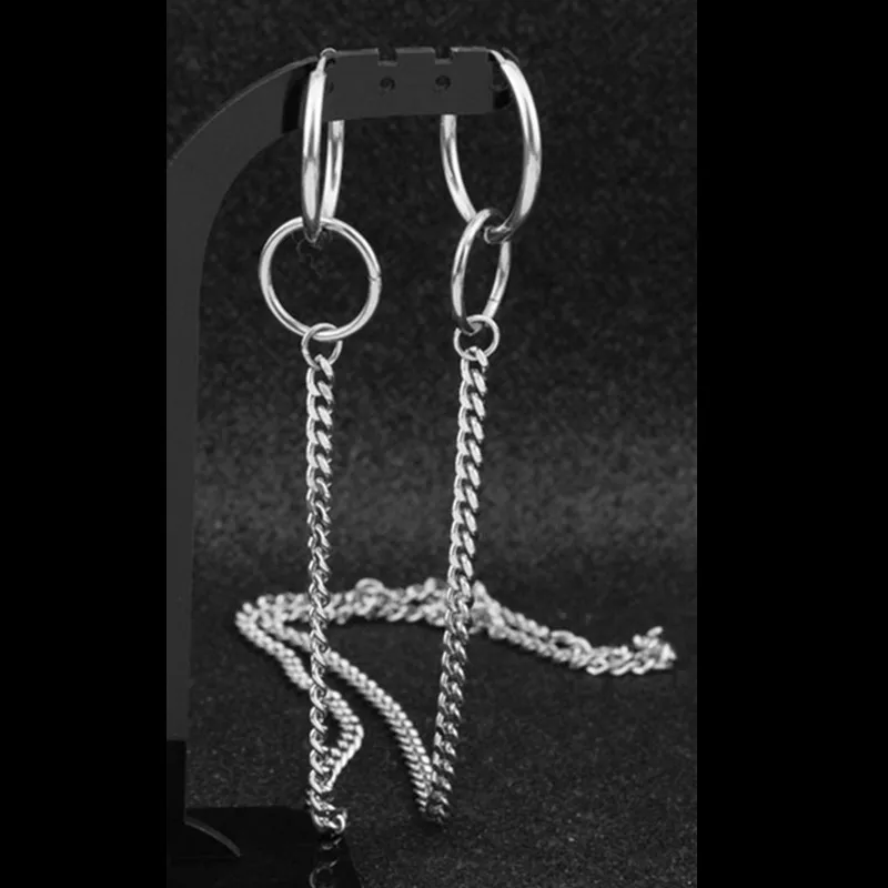 KPOP DNA Корейская звезда V 1 пара новая мода 58 см длинные сережки-шпильки Bangtan мальчики Стад Doulbe длинные серьги-цепочки ювелирные изделия
