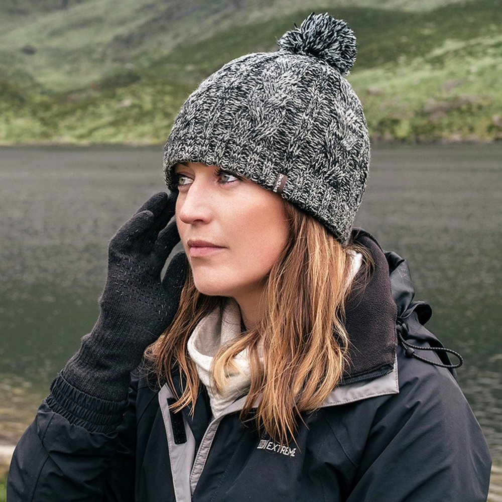 

Winter Waterproof Windproof Knitted Outdoor Snow Hats Breathable Thermal Jogging Hiking Hats Polar Fleece Skiing Caps Men/Women