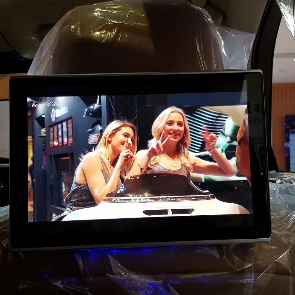 

Car TV 12V Display Rear Seat Monitor Android Headrest DVD Player For Jaguar F-Type 11.8 Inch Auto Pillow Monitor 2PCS