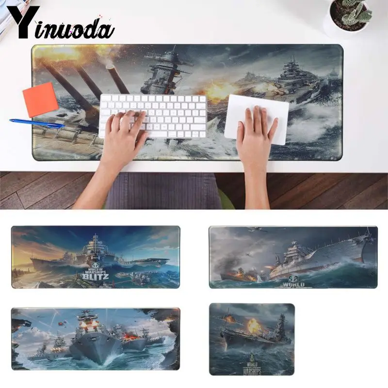 Игровой коврик Yinuoda World of warship для настольного ноутбука игровой мыши игровые