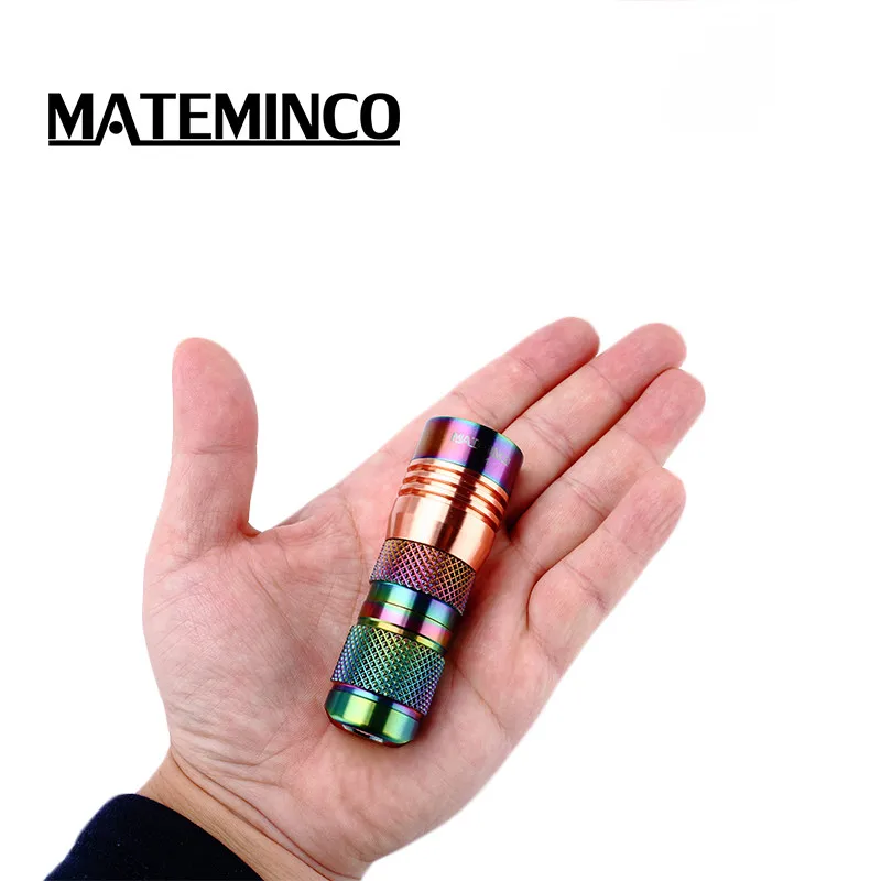 Mateminco S01 4* Cree XPG3/Nichia 219C 2200 люмен 18350 Мини Тактический светодиодный вспышка светильник фонарь светильник