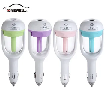 

Mini Car Aromatherapy USB Auto Charger Humidifier Air Purifier Off Sprayer Add Water Essential Fragrance Diffuser