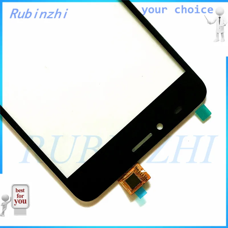 RUBINZHI с лентой мобильный телефон сенсорный экран для BQ BQS 5594 Strike Power Max дигитайзер