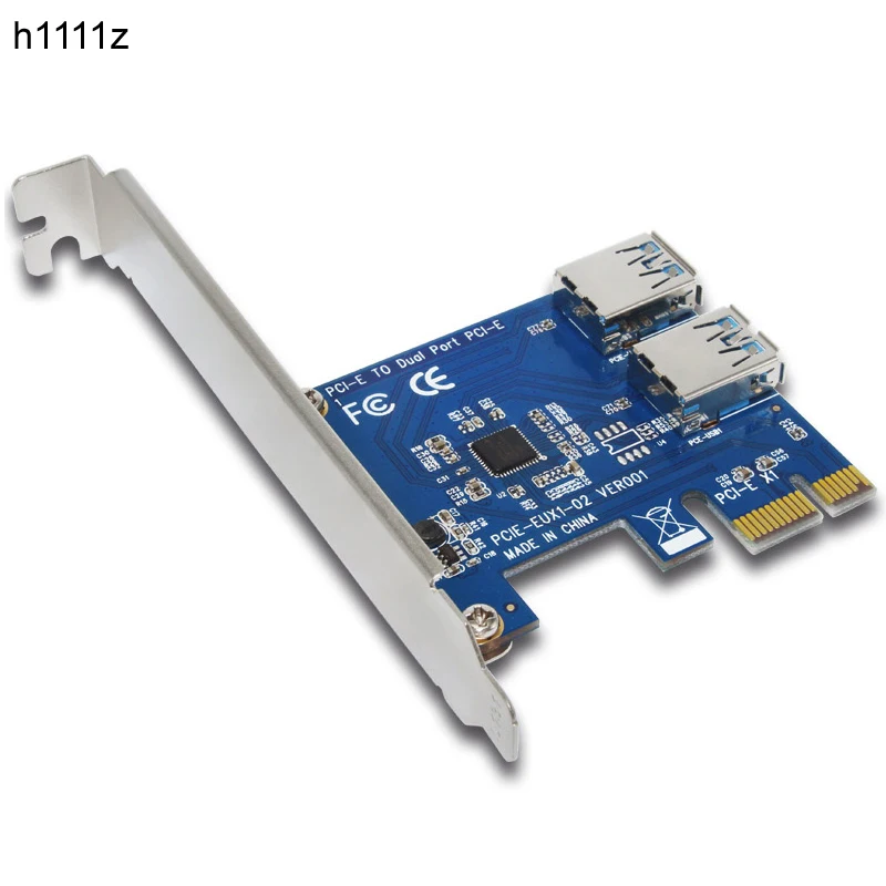 Карта расширения PCIE PCI на 2 порта USB 3 0 адаптер контроллера концентратора