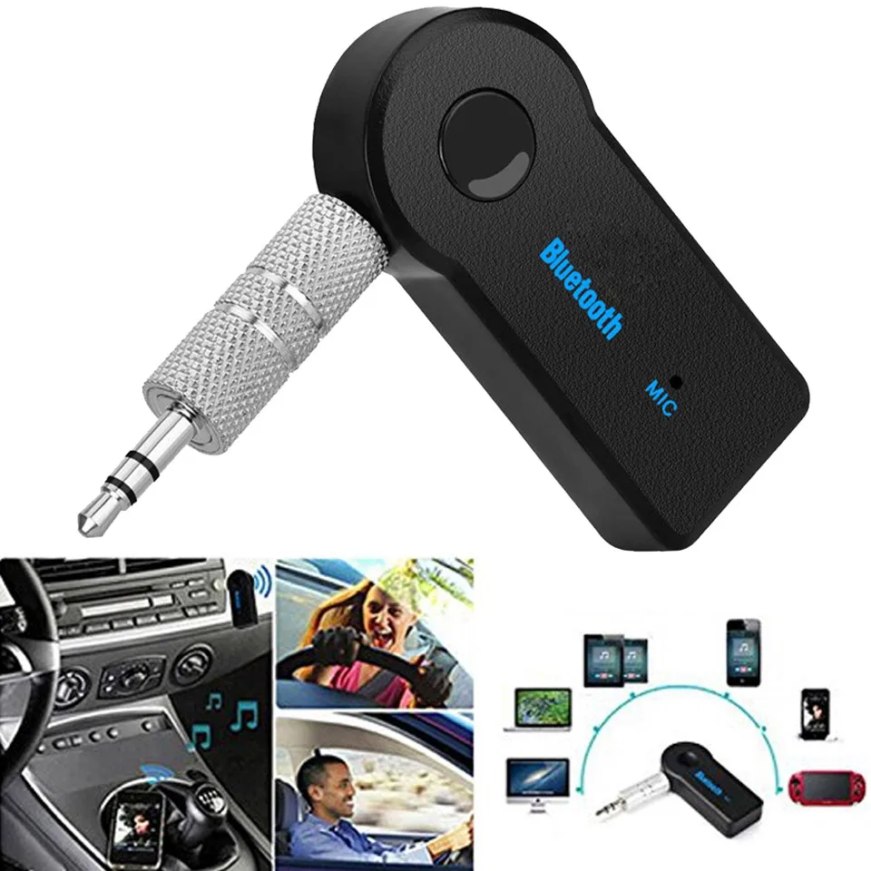 Buy Car Music Receiver Adapter 3.5mm Bluetooth Aux