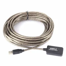 5m 10m Super Speed USB 2.0 Cable USB Extension Cable Male to Female Date Tramsfer Extender Cable for Computer Laptop