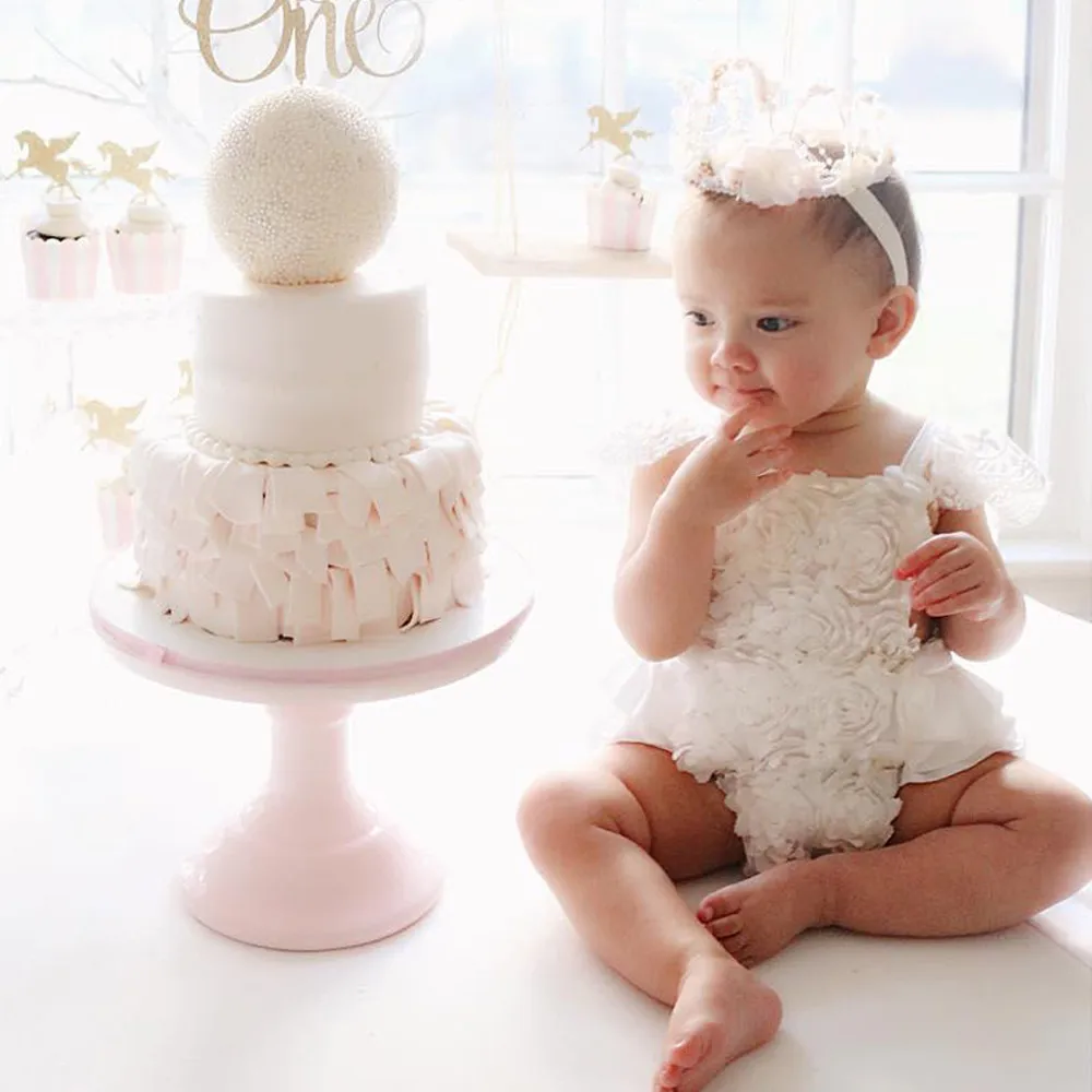 

MUQGEW Newborn Baby Girls Clothes Lace Clothes Floral Jumpsuit Romper Backless Sunsuit Outfits Kids Costume Gifts For Baby