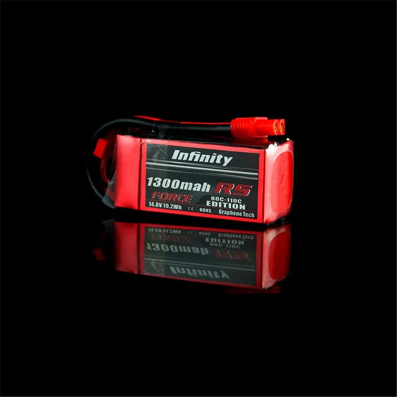Lipo font b Battery b font Rechargeable For Infinity 1300mah 80C 110C 4S1P 14 8V RS