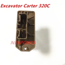 Сопротивление кондиционера для экскаватора carter 320C, запчасти кондиционера экскаватора