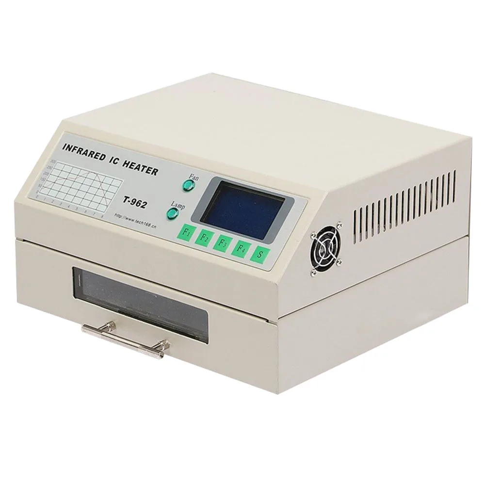 

T-962 PUHUI Infrared Heater IC T962 Bench Top Furnace Reflow BGA SMD Rework Station SMT T 962 Reflow Furnace Wave BGA Welding