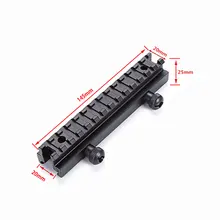 Охота см через 13 слотов высокий профиль 20 мм Пикатинни АР стояк крепление ткач для Arigun прицел