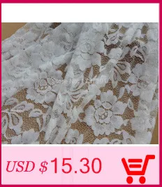 Высококлассные маленькие стрейч кружева 3D цветок ткань DIY эстетическое платье рубашка одежда ткани 150 см Ширина