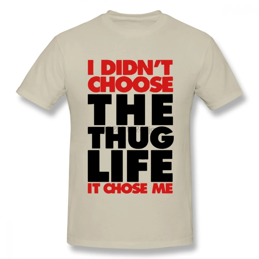 Футболка с 3D принтом большие размеры Лидер продаж Новое поступление Thug Life Chose ME