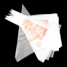 100 шт Торт для кексов, помадки украшения кондитерских изделий Обледенение трубы Насадки Советы сумки HG4806