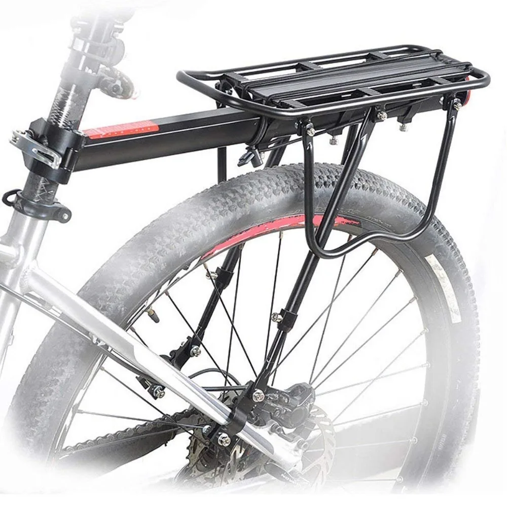 Велосипедный Подседельный штырь для поездок на велосипеде, быстрый держатель, задний горный велосипед, грузовой багаж для 20-29 дюймов, велосипед с инструментами для установки