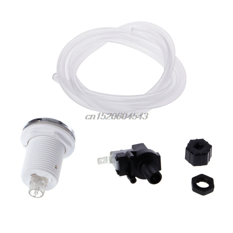 

16A On Off Push Air Button Switch Whirlpool Jet Tool Set Bath Spa Tubing Kits For Home Tools R09 Drop ship