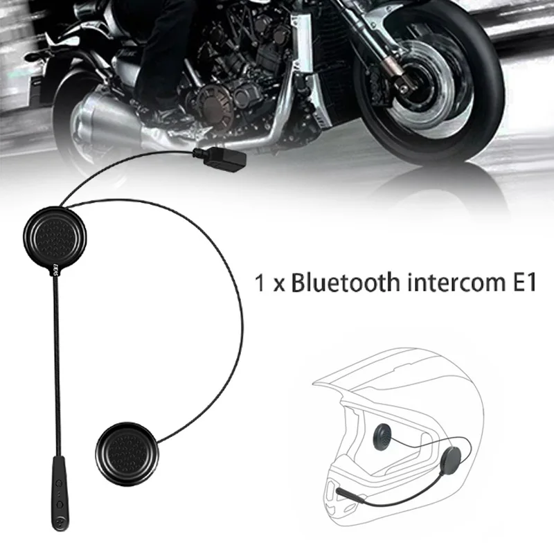 VicTsing Bluetooth Headset Earphone Motorcycle Wireless Helmet Headphones Speaker Intercom Handsfree Music for MP3 MP4 MOTO      (26)