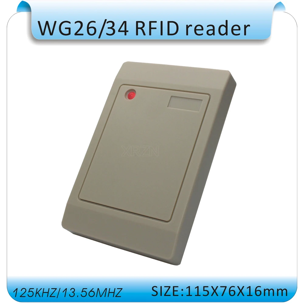 125 кГц RFID ID Card Reader WG26/34 контроля доступа Card Reader контроля доступа водонепроницаемый+ 10 шт. карты