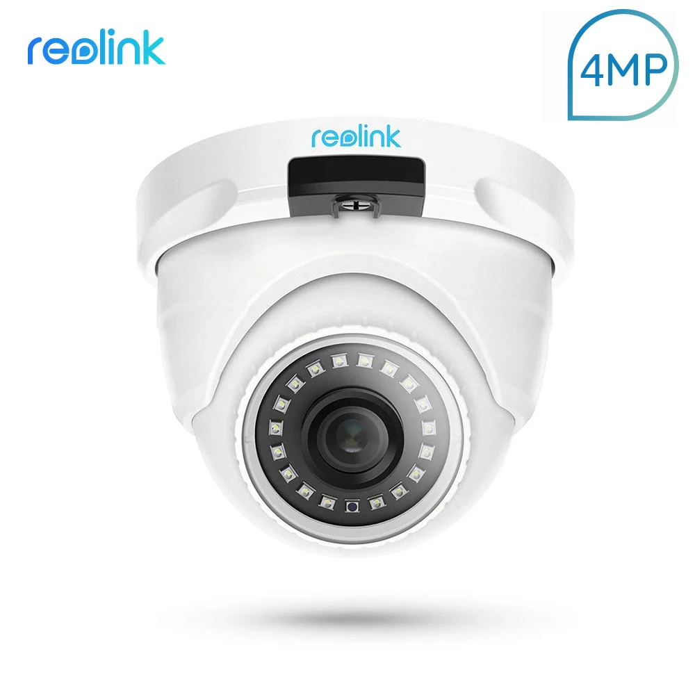 Reolink D400 4MP PoE ip-камера наружного ночного видения удаленного просмотра P2P Bullet камера безопасности работает только с Reolink POE NVR