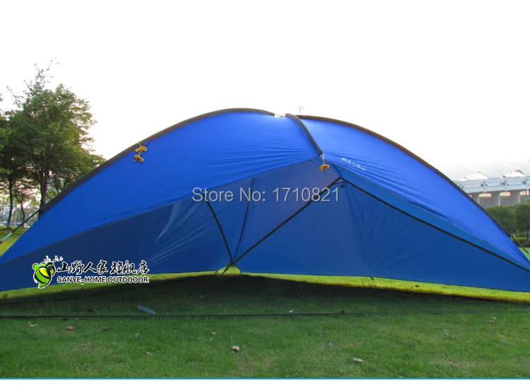نمط جديد نوعية جيدة 480*480*480*200 cm كبيرة الفضاء للماء خفيفة الشمس المأوى bivvy المظلة خيمة للشاطئ