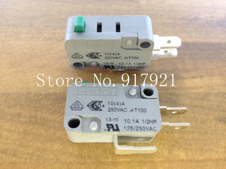 

[ZOB] Тайвань sungreat ZIPPY V3-10 10A250V импортный Трипод микропереключатель концевой переключатель-50 шт./партия