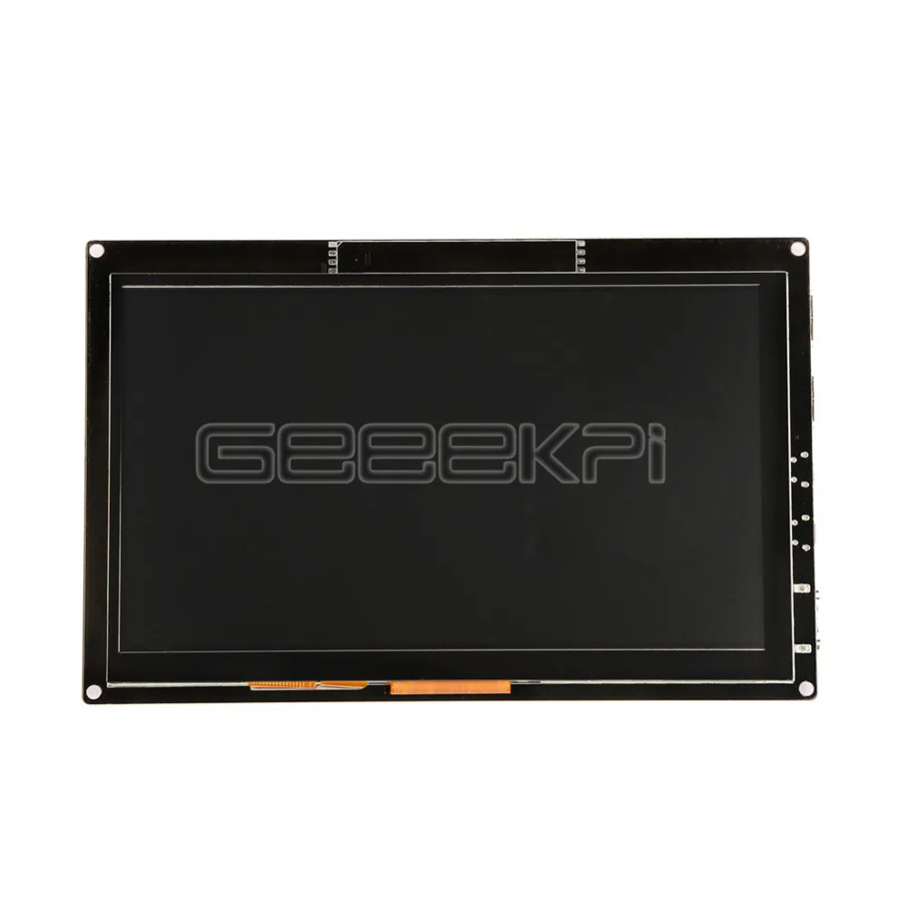 GeeekPi 7 дюймов 1024*600 емкостный сенсорный экран монитор дисплей Бесплатный драйвер для Raspberry Pi 4 B вся платформа, ПК, BeagleBoneBlack