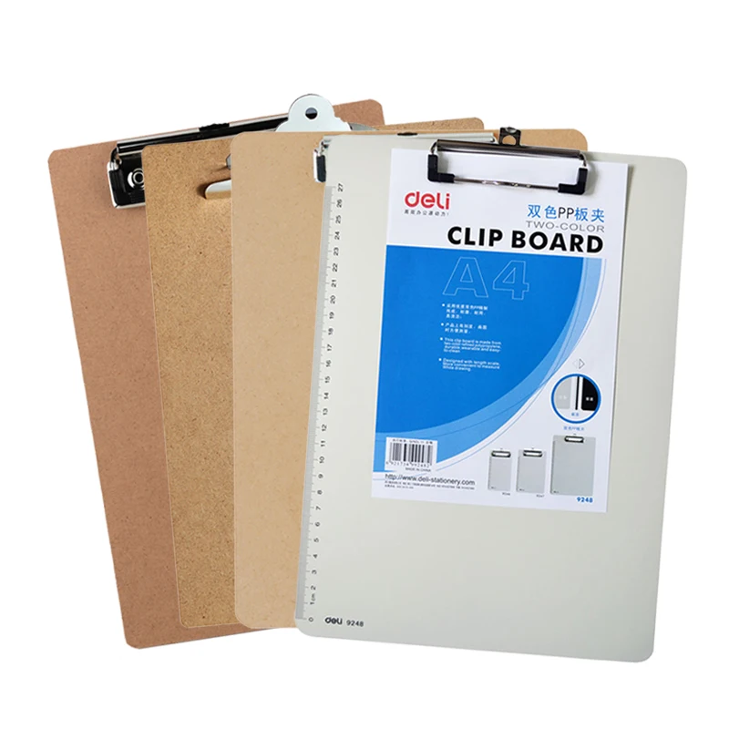 Business Style High Quality A4 A5 Clipboard Folder Clip Boards Writing Board Folder Filing Product articulos de oficina