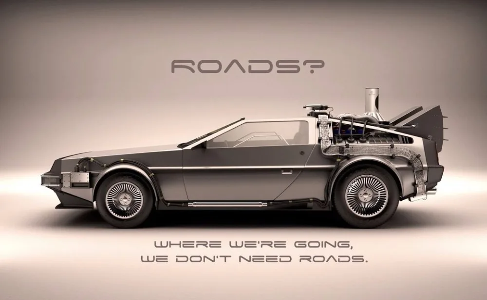 

J1107- Back to the Future 1 2 3 Movie Pop 14x21 24x36 Inches Silk Art Poster Top Fabric Print Home Wall Decor