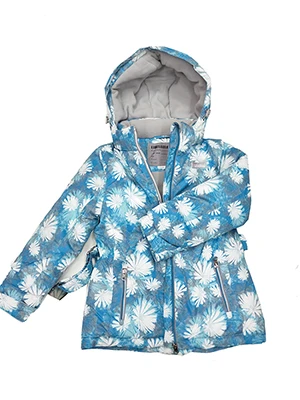 Зимние утепленные для девочек хлопковый костюм супер теплый 30 градусов BelowZero костюм - Цвет: blue