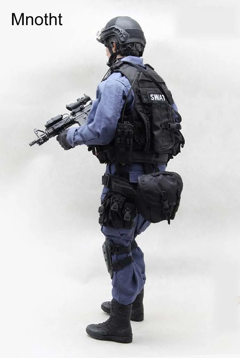 Mnotht 16 VH1026 SWAT 2 0 Solider модель костюма одежда с синим пальто брюки обувь для шлема