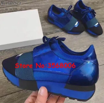 

Cheap Sale Low Cut Patchwork Lady Summer Spring Shoes Lace Up Trainers Mans Flats Shoes Running Outdoor Shoes Euro Size 35-46
