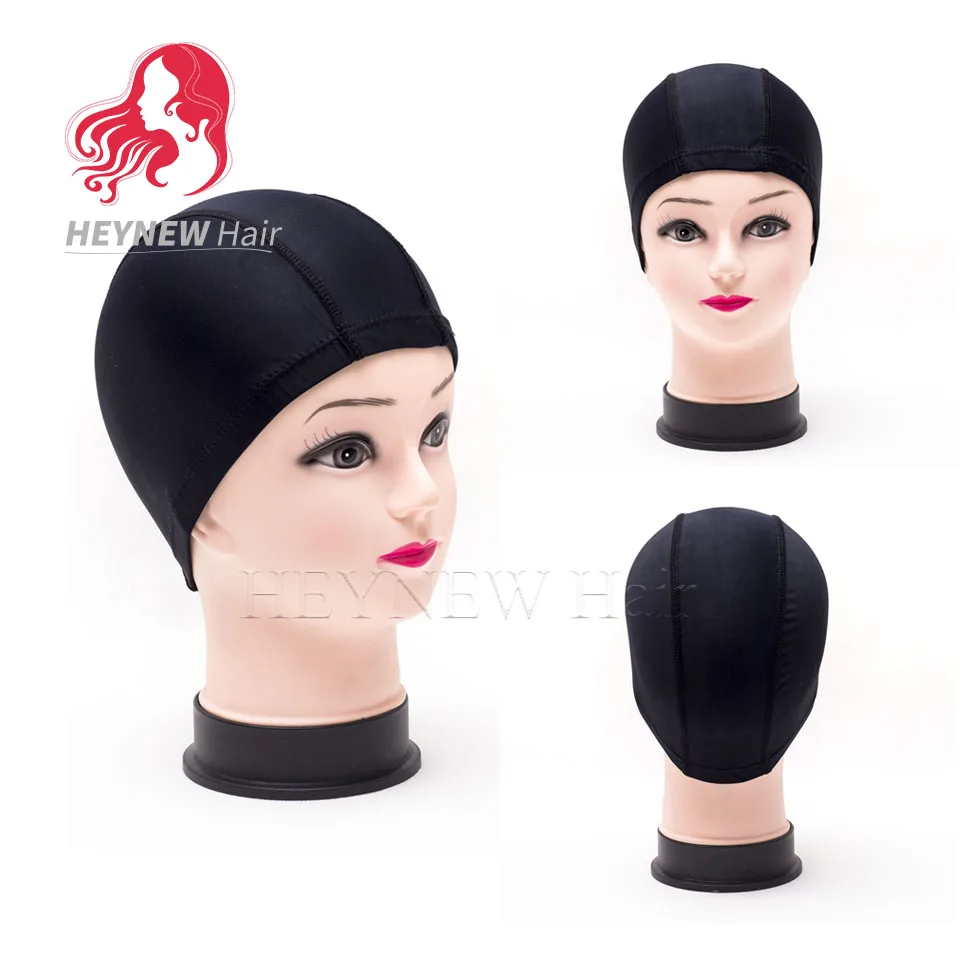 

Cheap weaving caps spandex dome wig cap for making wigs black weave cap invisible hair net nylon stretch wig net cap 3pcs/Lot