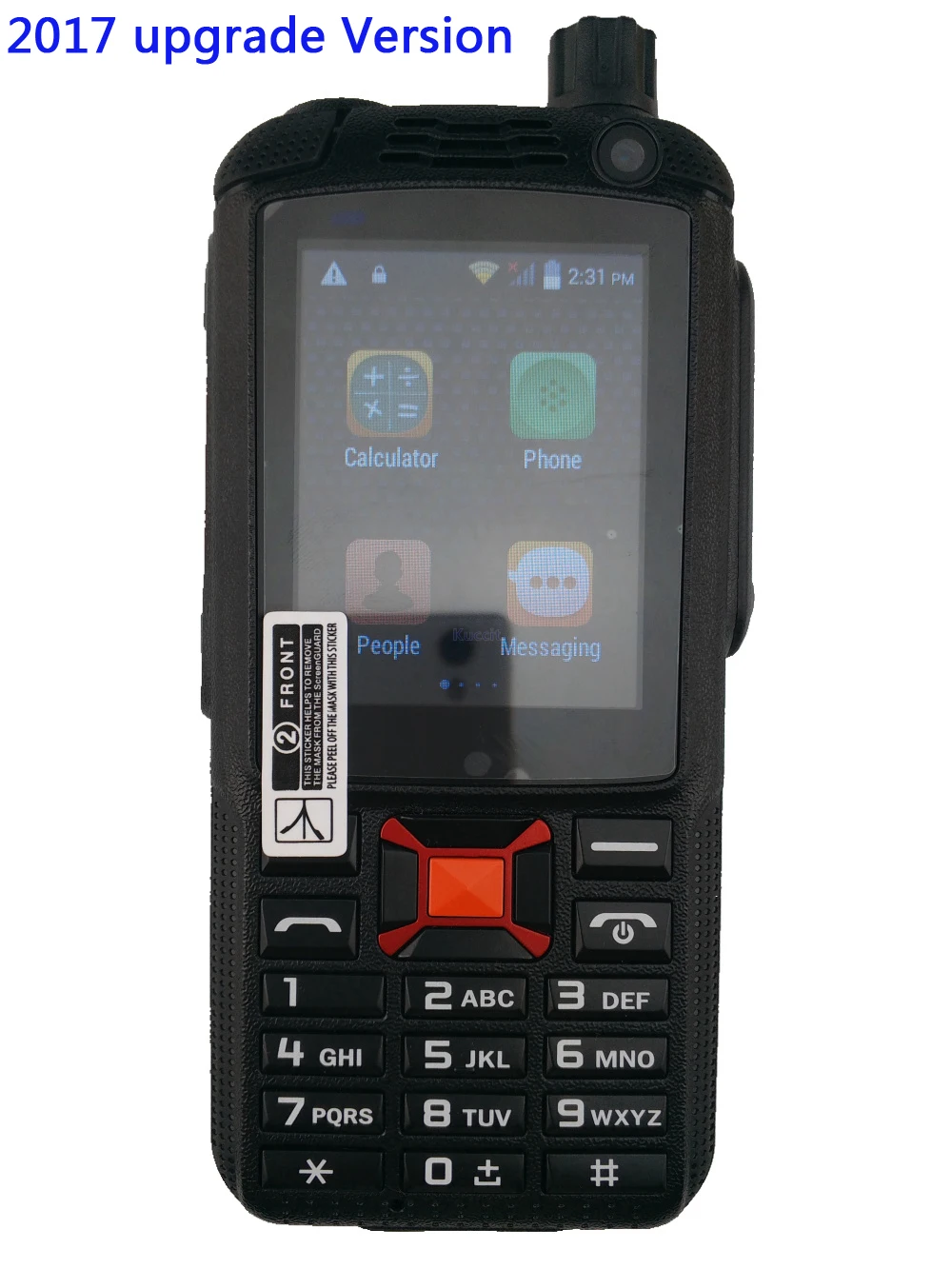 2017 обновление F22 Plus Android Smart Открытый прочный телефон Walkie Talkie Zello PTT 3G сеть Интерком