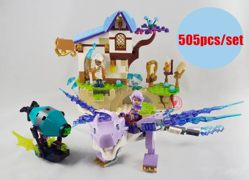 

New elves fairy Ira Wind Dragon's Song Toys fit legoings elves fairy friends figures girls Building Blocks Bricks gift kid 41193
