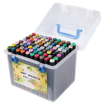 

80 Colors Art Markers Set Dual Headed Artist Sketching Oily Ink Drawing Markers Pen Set For Manga Children Adults Art supplies