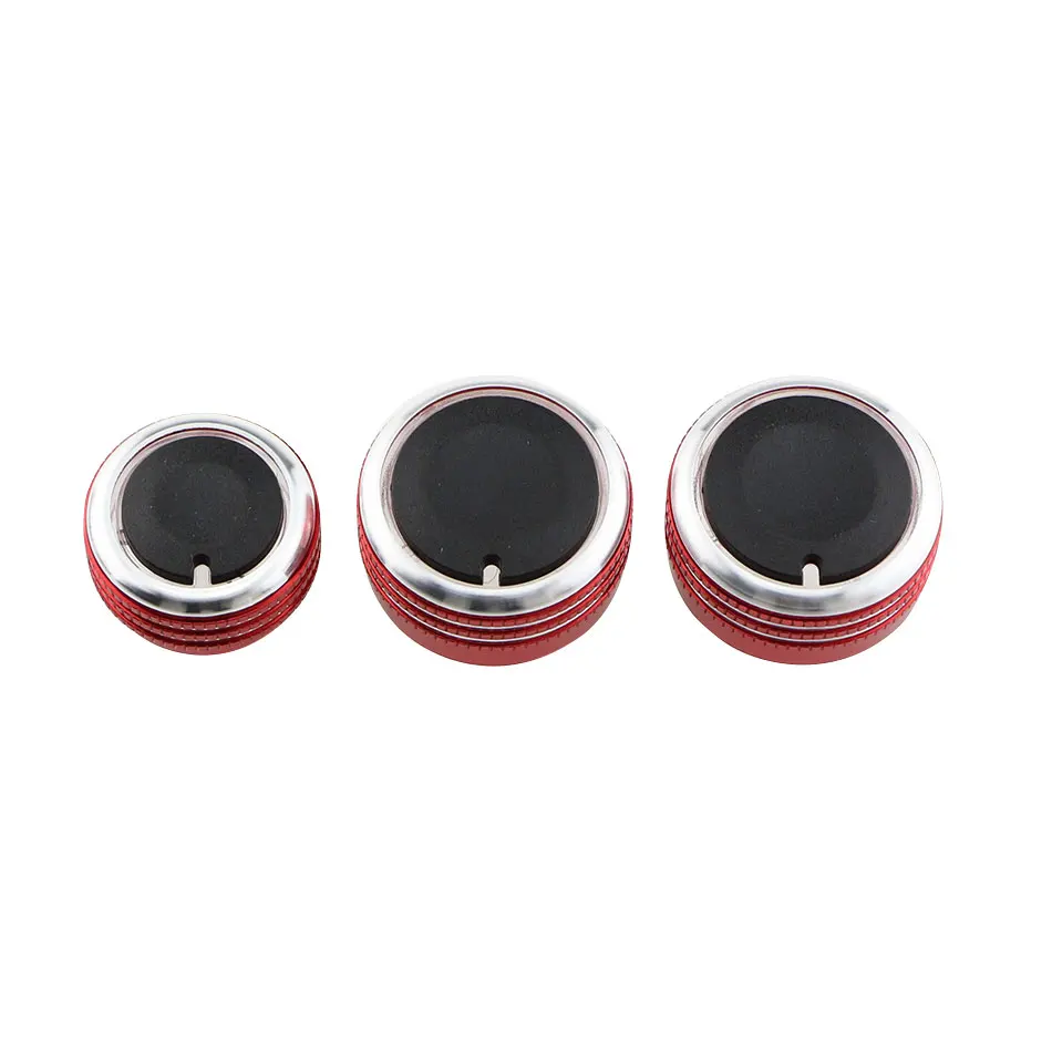 

3Pcs/Set Air Condition Heat Control Switch Knob AC Knob for VW Jetta MK6 Bora Golf 5 Tiguan Touran Passta B6 B7 Skoda Octavia