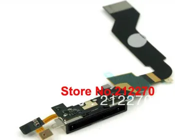 

100pcs/lot Genuine New Original For iPhone 4S USB Dock Connector Charger Charging Ribbon Flex Cable Wholesale