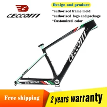 Карбоновая рама для велосипеда Ceccotti 148*12 мм 142*12 мм 29er углеродная рама для горного велосипеда 1050 г рама для горного велосипеда PF30/BB30/BSA