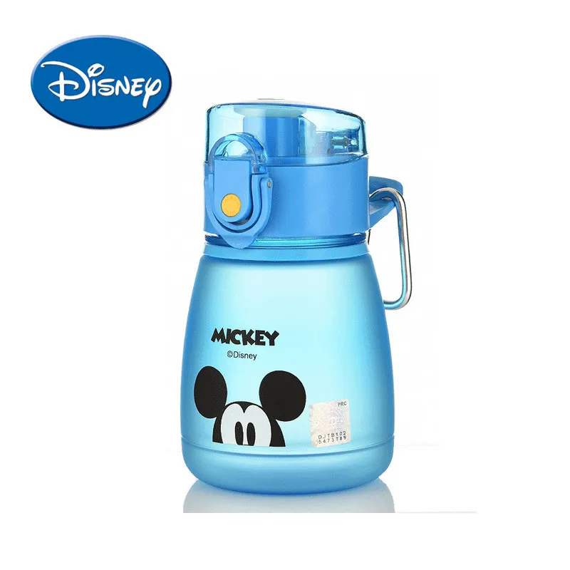 Disney оригинальность Лето портативный легко стекло Мальчики ученик пластиковая чашка девочки мини-принести чехол дети Водолей
