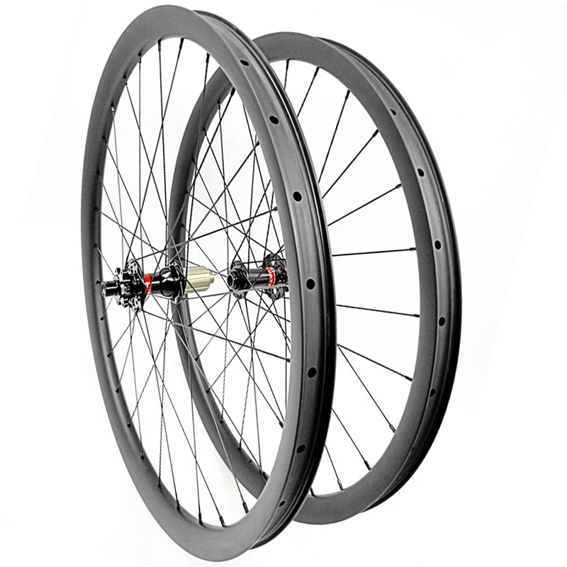 Discount 1560g mtb carbon wheels 29er Asymmetry 35mm AM D791SB/D792SB 100 142mm bicycle mtb bike disc wheel 28H 32H carbon wheels 0