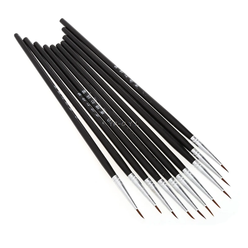 10 Pcsset Fine Hand Painted Thin Hook Line Pen Art Supplies Drawing Paint Brush Nylon Acrylic Painting huismerk kopen in de aanbieding 10 Pcsset Fine Hand Painted Thin Hook Line Pen Art Supplies Drawing Paint Brush Nylon Acrylic Painting huismerk kopen in de aanbieding