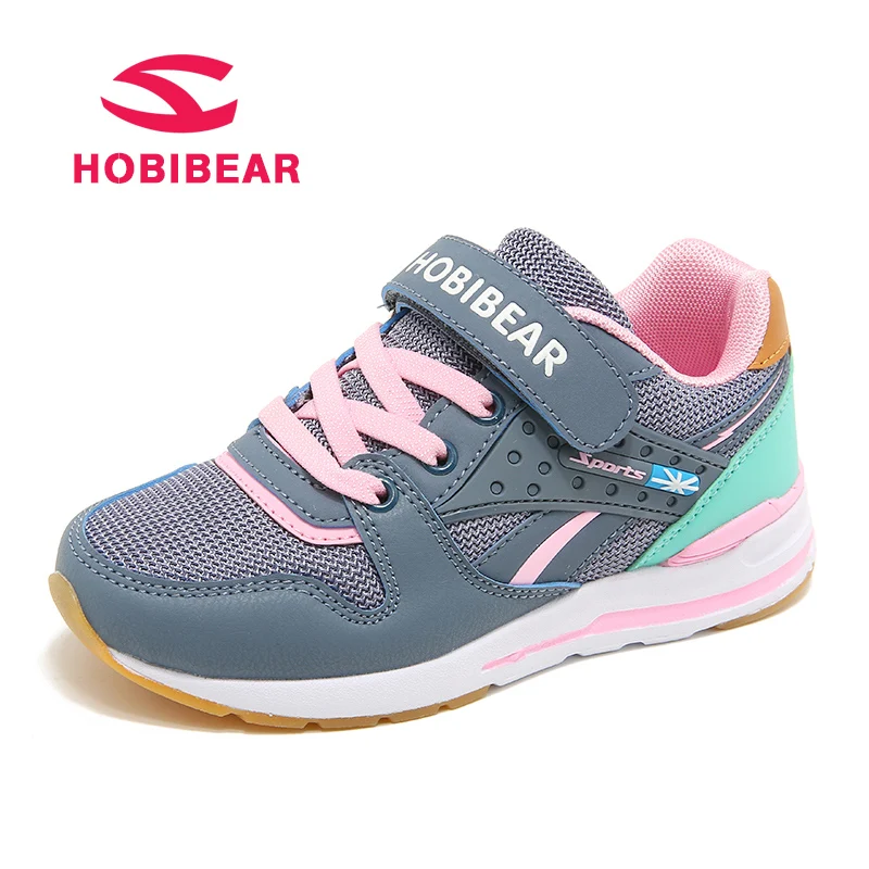 

HOBIBEAR Teenage Boys Sneakers Shoes For Girls Sneaker Soft Comfort Breathable Sport Children Shoes Kids School Running Sneakers