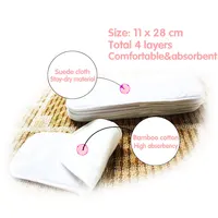 Miababy NBS ткань пеленки, моющиеся и многоразовая полотняная Пеленка, подходит для детей 3-9 кг или 0-6 месяцев