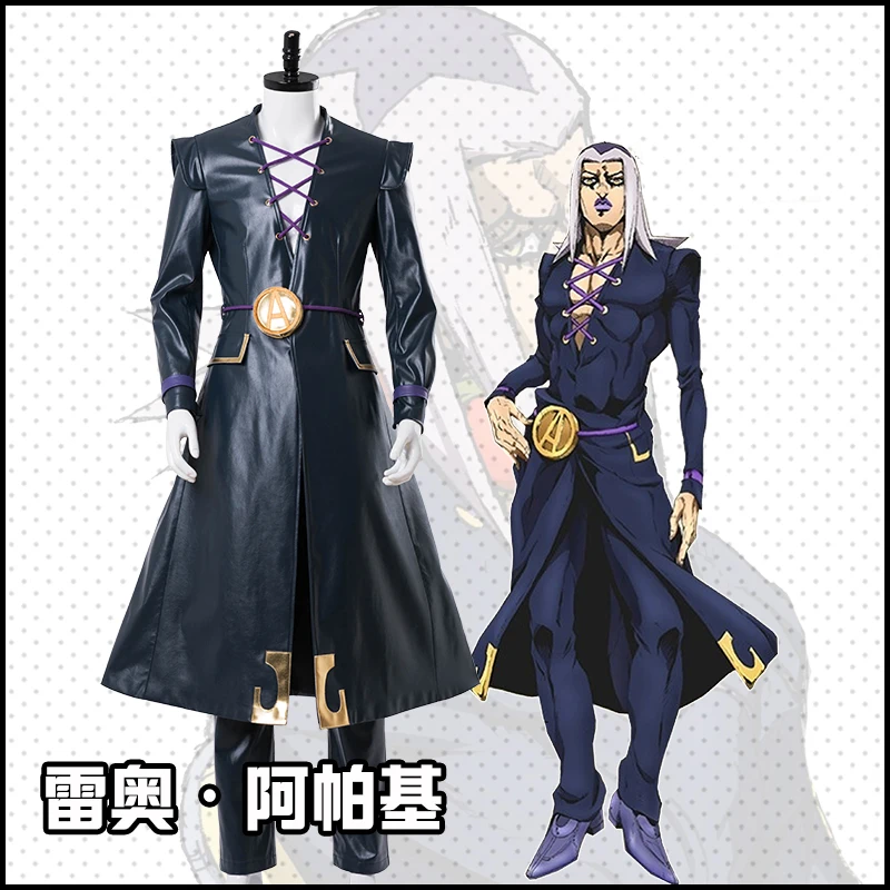 Аниме! JOJO's причудливое приключение Золотой ветер leone abbacchio Готический боевой