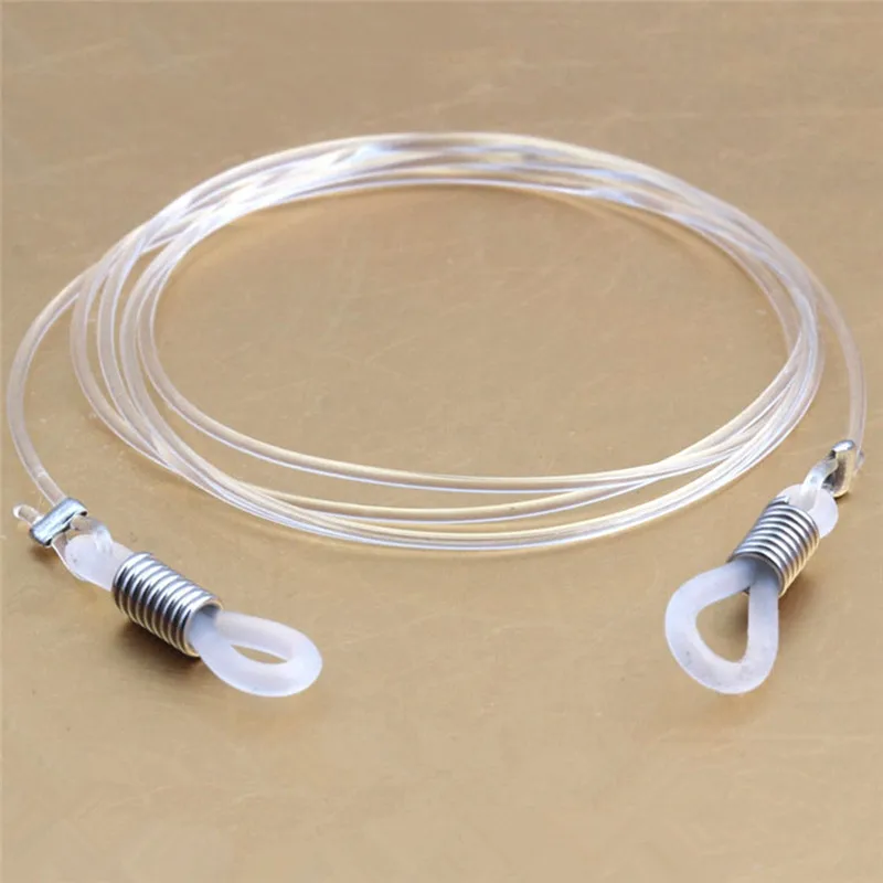 

Unisex Transparent Eyeglasses Anti Slip Strap Stretchy Neck Cord Outdoor Eyewear String Sunglasses Rope Holder
