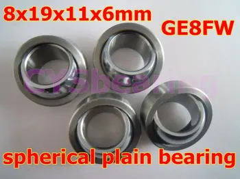 

1pc GE8FW GEG8C radial shaft spherical plain bearing with self-lubrication