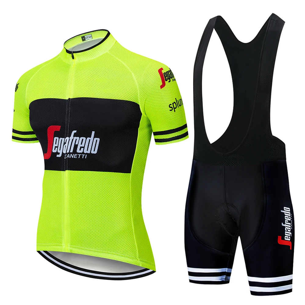 

New 2019 TEAM trekking Cycling clothing Bike Jersey Shorts set Ropa Men pro jersey short sleeves BICYCLING Maillot Culotte