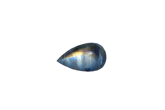 Один кусок свободные бусины синяя Радуга капля лунный камень 10-14 мм для изготовления ювелирных изделий DIY FPPJ бусины натуральный драгоценный камень