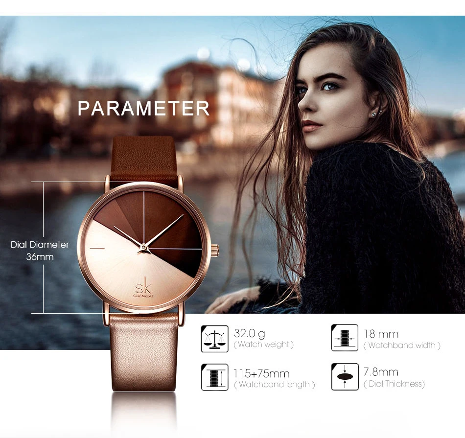 Luxury Leather Watches Women Minimalist Creative Fashion Quartz Watch Reloj Mujer 2018 Simple Ladies Wrist Watch Bayan Kol Saati (7)